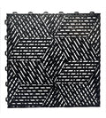 PISO MODULAR CUBO PRETO MODELO NOVO 30x30CM DETAILER (UNIDADE)