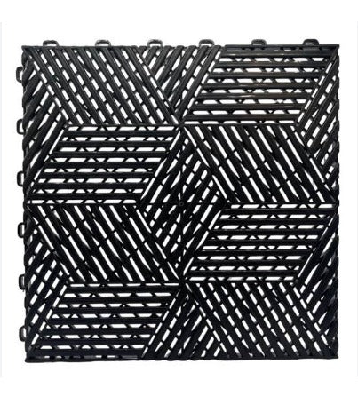 PISO MODULAR CUBO PRETO MODELO NOVO 30x30CM DETAILER (UNIDADE)