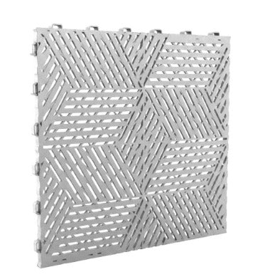 PISO MODULAR CUBO CINZA MODELO NOVO 30x30CM DETAILER (UNIDADE)