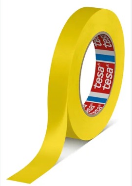 FITA AUTOMOTIVA AMARELA 18mmX40m  TESA