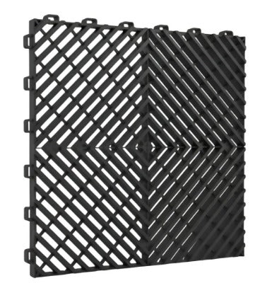 PISO MODULAR PRETO 30x30CM DETAILER (UNIDADE)