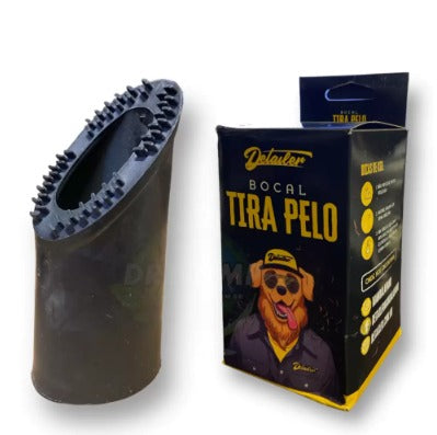 BOCAL ESCOVA TIRA PELO PARA ASPIRADOR E EXTRATORA PRETO DETAILER