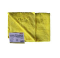 MICROFIBRA AMARELA SEM BORDA CORAL FLEECE 40X60CM 450GSM KERS