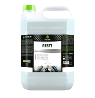 LIMPADOR DE PNEUS E BORRACHAS RESET 5L PROTELIM