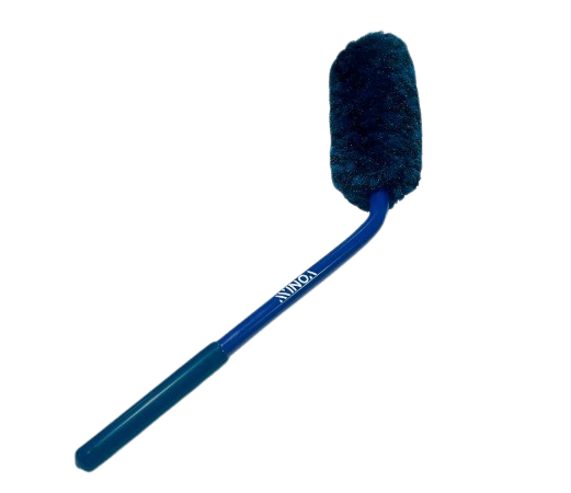 ESCOVA DE MICROFIBRA ANGULAR PARA LIMPEZA DE RODAS VONIXX