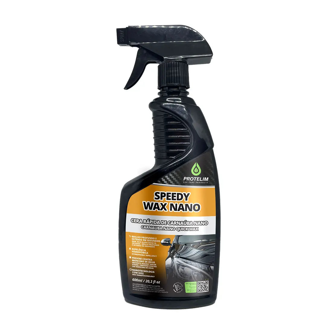 CERA LÍQUIDA SPEEDY WAX NANO 600ML PROTELIM