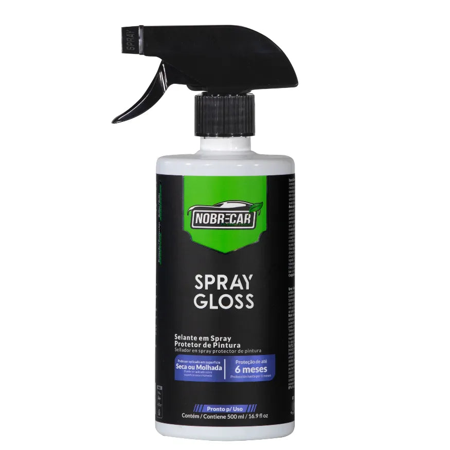 SELANTE DE PINTURA NC SPRAY GLOSS SIO2 500ML NOBRE CAR